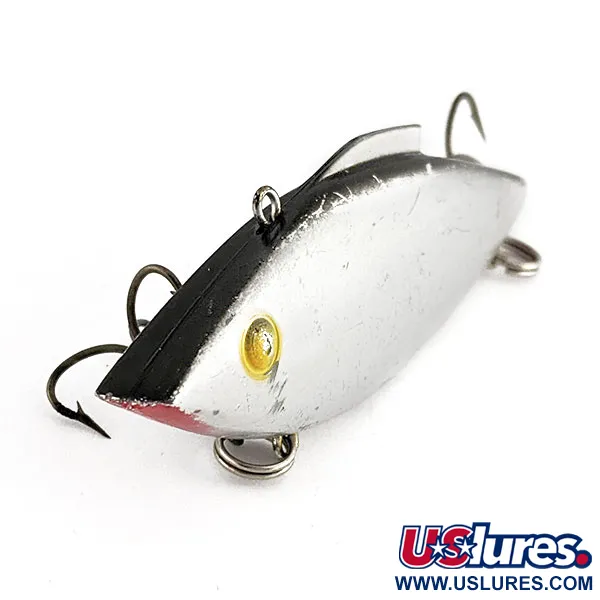 Bill Lewis Rat-L-Trap, 14g, Chrome Black Back, lipless crankbait #22180