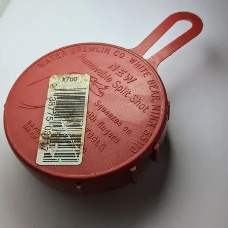 Water Gremlin Removable Split Shot Sinker Selector, BB 3/0 #7 #5, painolajitelma #22198