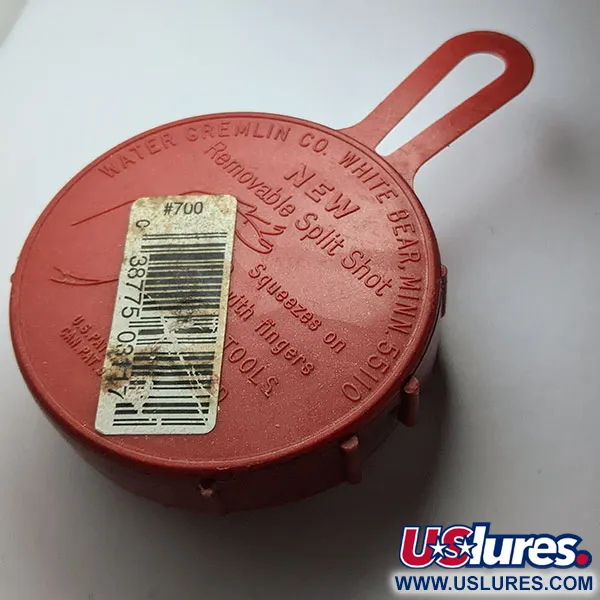 Water Gremlin Removable Split Shot Sinker Selector, BB 3/0 #7 #5, painolajitelma #22198