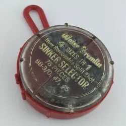 Water Gremlin Removable Split Shot -painolajitelma BB 3/0 #7 #5