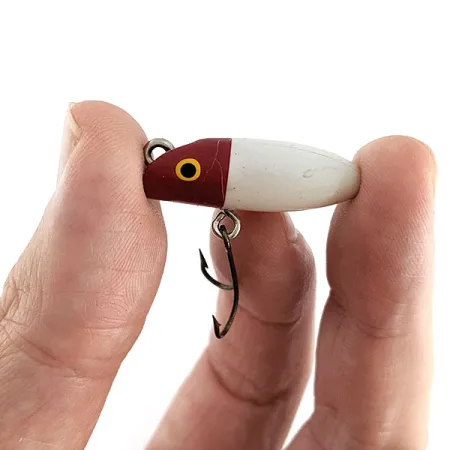 South Bend Fly-Oreno, 1,4 g, puna-valkoinen, pintaviehe #22210