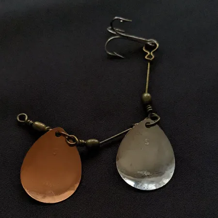 LUXON Vintage Luxon 2 Double Spinner, 7 g, nikkeli/kupari, lippauistin #22217