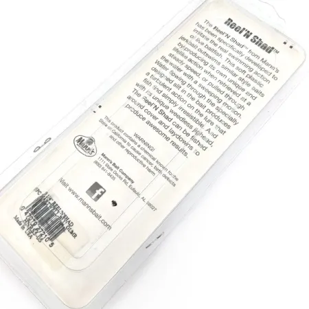 Mann's Reel'N Shad, Hartwell-Blue Glmr, 13,3 cm, Pehmojigi #22218