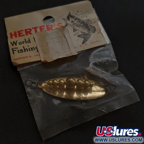 Herter's Spinner, 5g, kulta, lippauistin #22263