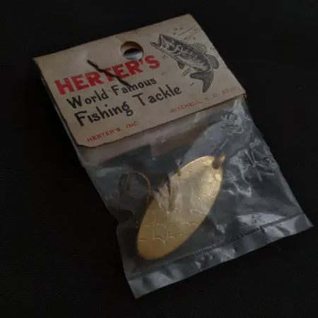 Herter's Spinner, 5g, kulta, lippauistin #22263