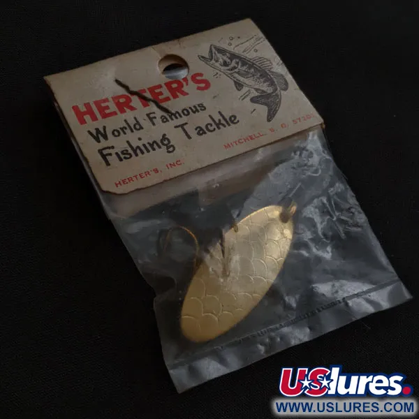 Herter's Spinner, 5g, kulta, lippauistin #22263