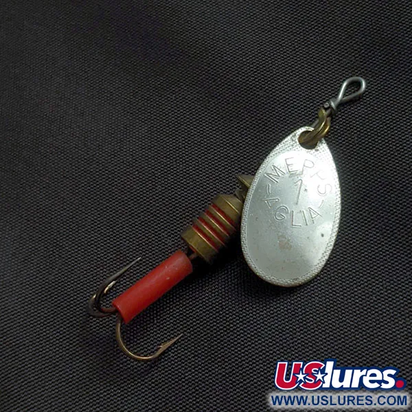 Mepps Aglia 1, 3,5 g, hopea, lippa #22331