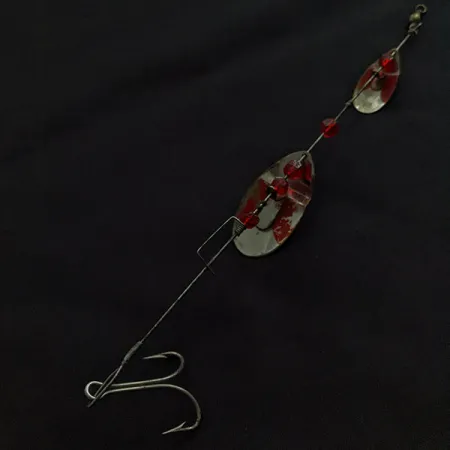 Weller Tandem June-Bug, 10 g, nikkeli/punainen, lippauistin #22406