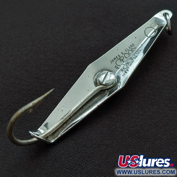 James E. Clark James Clark spoon, 5g, nikkeli, lusikkauistin #22462