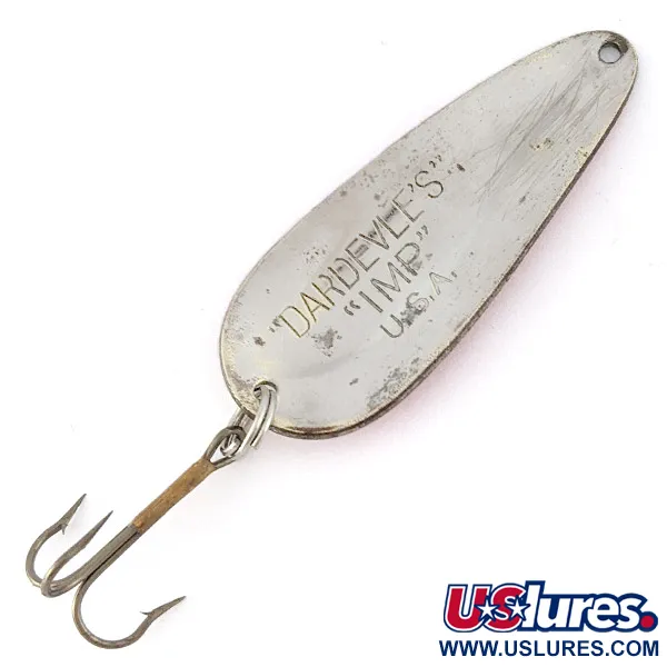 Dardevle's Imp, puna-valkoinen, 11g, lusikkauistin #22544