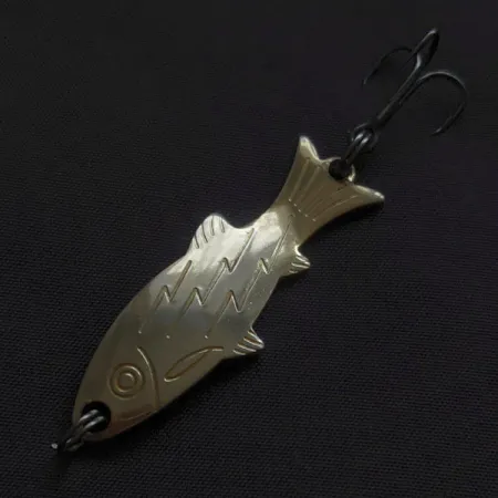 Atlantic Lures Golden Wobble-Fish -lusikkauistin