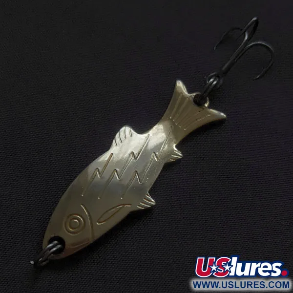 Atlantic Lures Golden Wobble-Fish -lusikkauistin