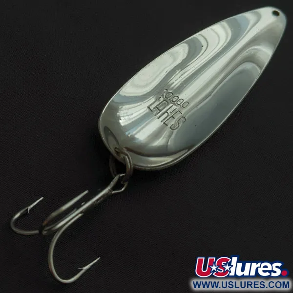 Fred Arbogast 10000 Lakes, 25g puna-valkoinen/nikkeli, lusikkauistin #22661