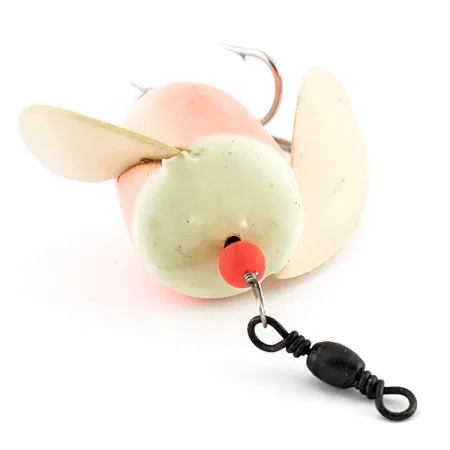 Yakima Bait Spin-N-Glo, 8g, persikka/kerma, siipiviehe #22671