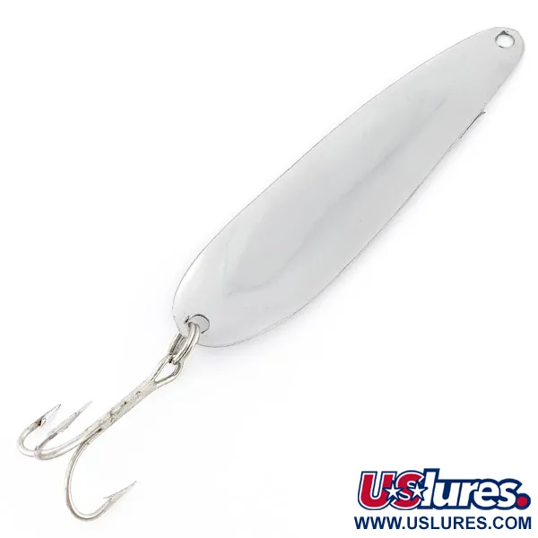 Hicks Tackle Trolling Spoon, 8g nikkeli/hologrammi, vetouistelulusikka #22675