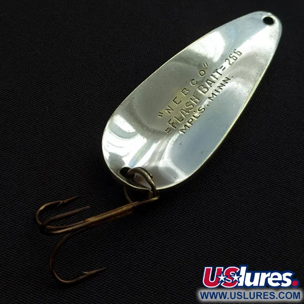 Nebco Flashbait 266, 10g, nikkeli, lusikkauistin #22692