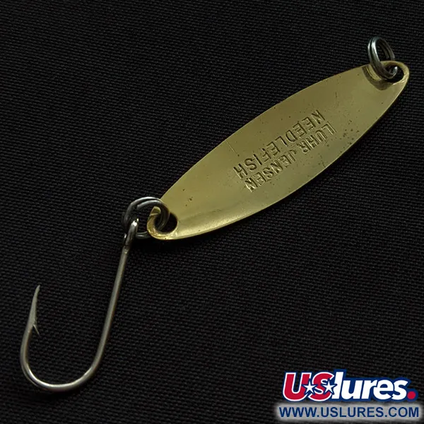 Luhr Jensen Needlefish 1, 2g, punainen/valkoinen/messinki, uistelulusikka #22731