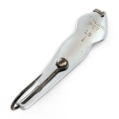 Tony Accetta Pet Spoon 15, 28g, nikkelinvärinen lusikkauistin #22773