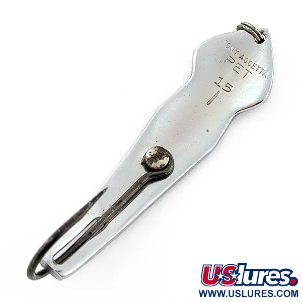 Tony Accetta Pet Spoon 15, 28g, nikkelinvärinen lusikkauistin #22773