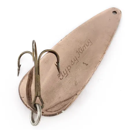 Weller Gypsy King 1, 17g puna-valkoinen/kupari, lusikkauistin #22831