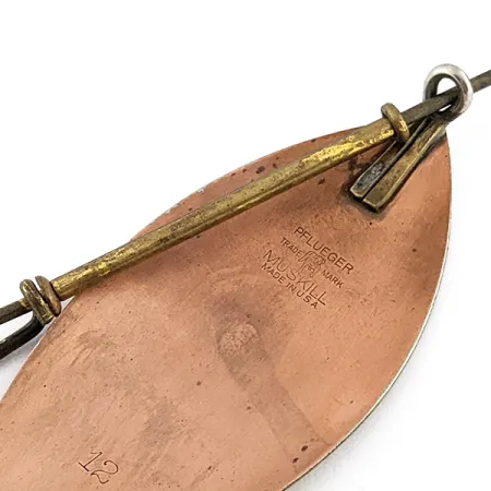 Pflueger Muskill 12, 45g nikkeli/kupari, lippauistin #22844