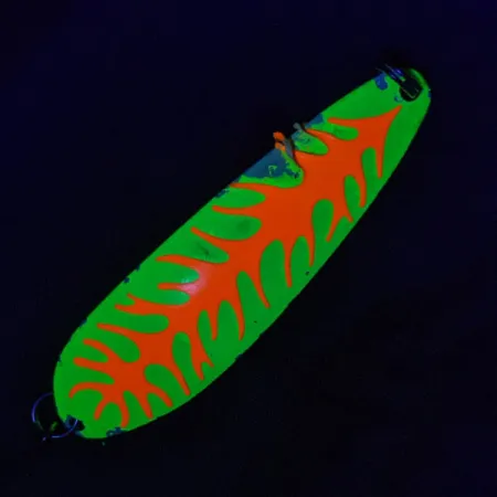 The Producers Hookster Totem #4 UV, 8g, valkoinen/keltainen/oranssi UV, lusikkauistin #22846