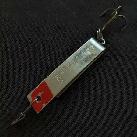 Luhr Jensen Super-Duper 503, 4,3 g, nikkeli, lusikkauistin #22870