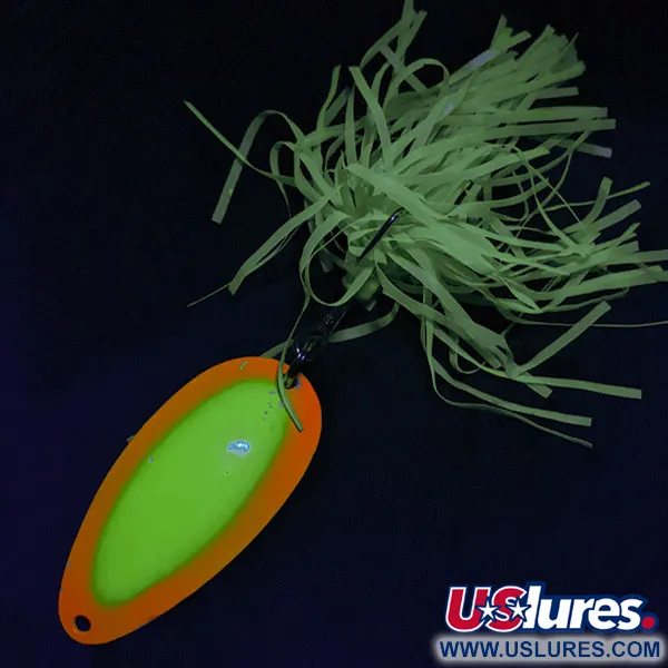 Red Eye Lures, 14g, keltainen/oranssi, lusikkauistin #22916