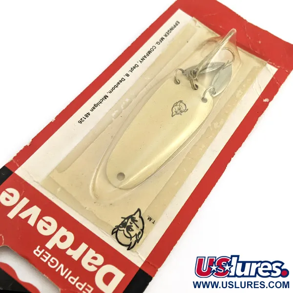 Eppinger Dardevle Sagamore JT Buel, 7 g kermanvalkoinen, lusikkauistin #22925