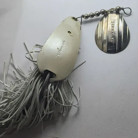 Strike King Timber Spin, Pearl, 14g, Spinnerbait #22948