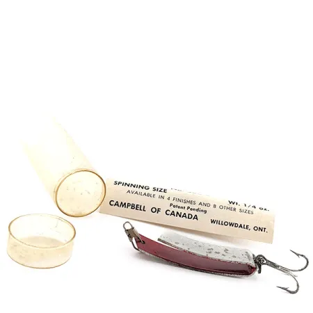 South Bend Super-Duper 506, 7g, hopea/vihreä, lusikkauistin #22994