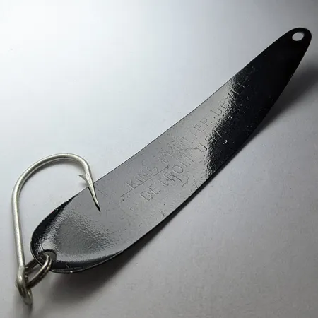 Eppinger Dardevle King Flutter Devle, 9g Musta hile, lusikkauistin #22995