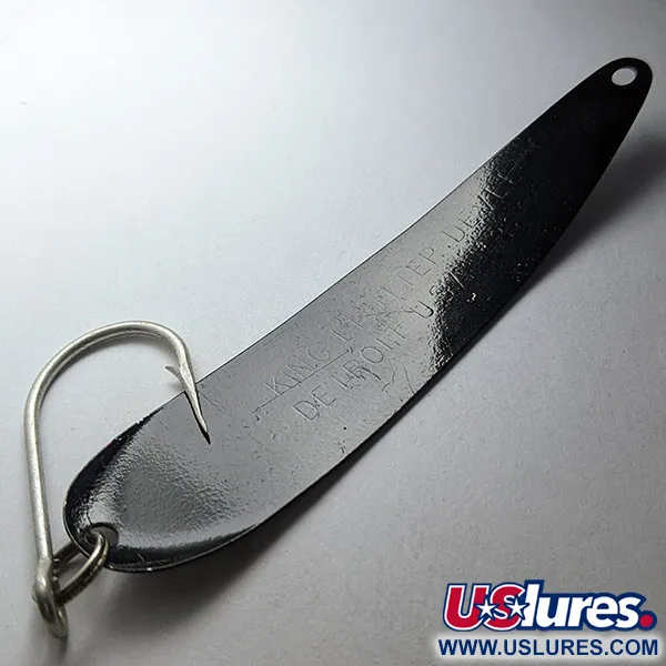 Eppinger Dardevle King Flutter Devle, 9g Musta hile, lusikkauistin #22995