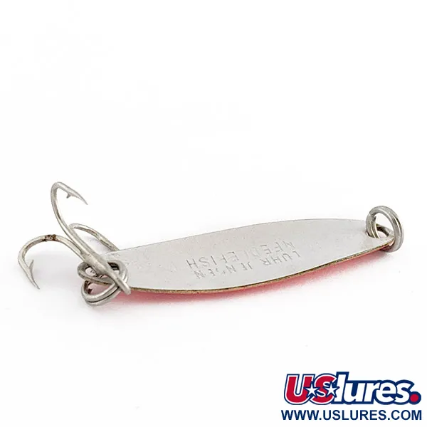 Luhr Jensen Needlefish 1 UV, 2 g, white pearl/Hot pink UV, lusikkauistin #23033