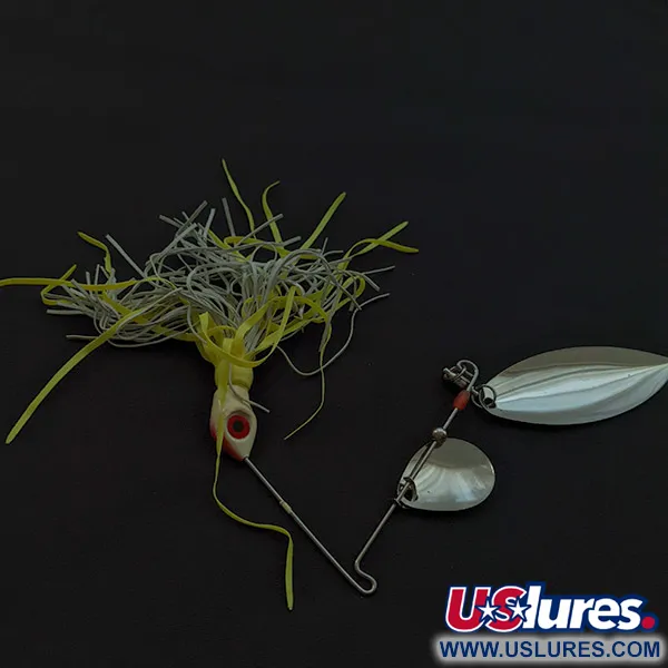 Strike King Red Eyed, 17g, White/Chartreuse, Spinnerbait #23038