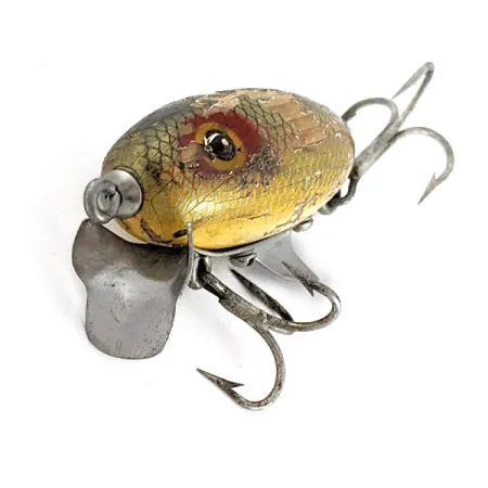 Strike King Clarks Water Scout Wood, Kultainen suomukuvio, 9g, Puuvaappu #23095