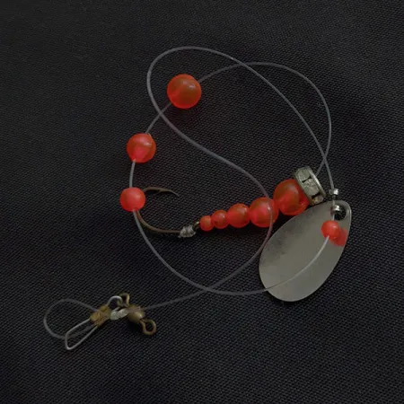 Mack's Lure Wedding Ring, nikkeli/vaaleanpunainen, 2g, uistelu-uistin #23122