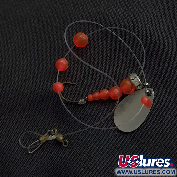 Mack's Lure Wedding Ring, nikkeli/vaaleanpunainen, 2g, uistelu-uistin #23122