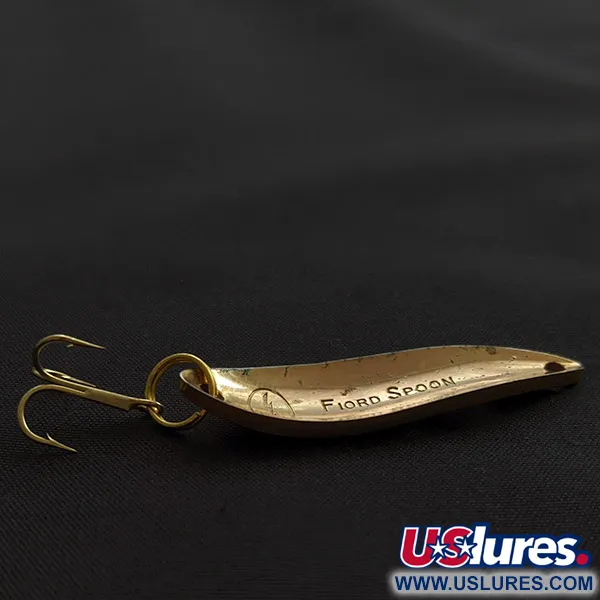 Acme Fiord Spoon Lightning (1950s), 7g kultainen, lusikkauistin #23130