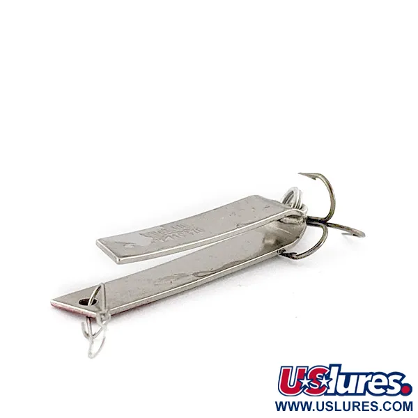 Luhr Jensen Super-Duper 502, 2,5g nikkeli/punainen, lusikkauistin #23158