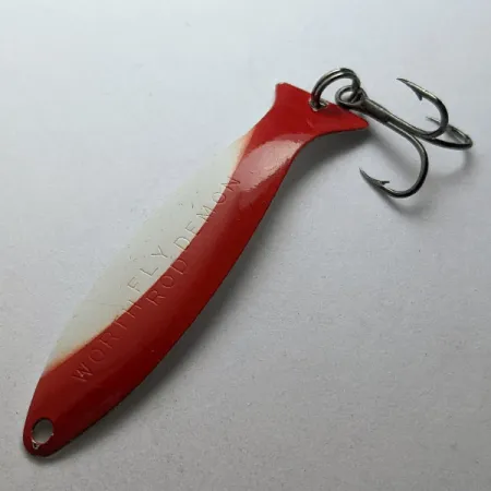 Worth Fly Rod Demon, 2,5g, nikkeli/punainen/valkoinen, lusikkauistin #23414