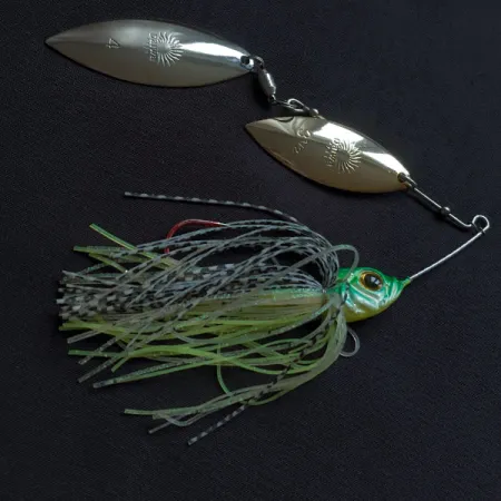 Daiwa Double Willow, 14g, Chartreuse/Vihreä, Spinnerbait #23183