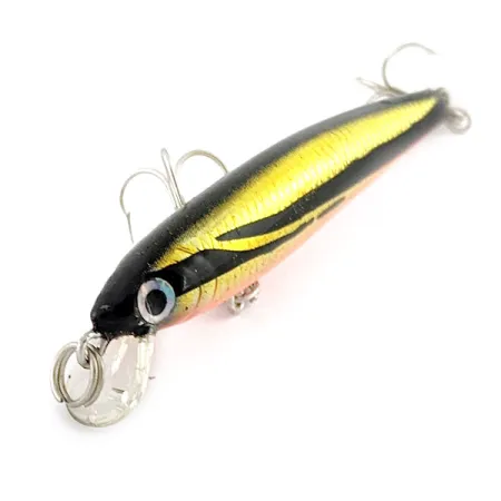 Yo-Zuri Pin's Minnow 50F, 2g, Kulta/Musta/Oranssi, Vaappu #23274