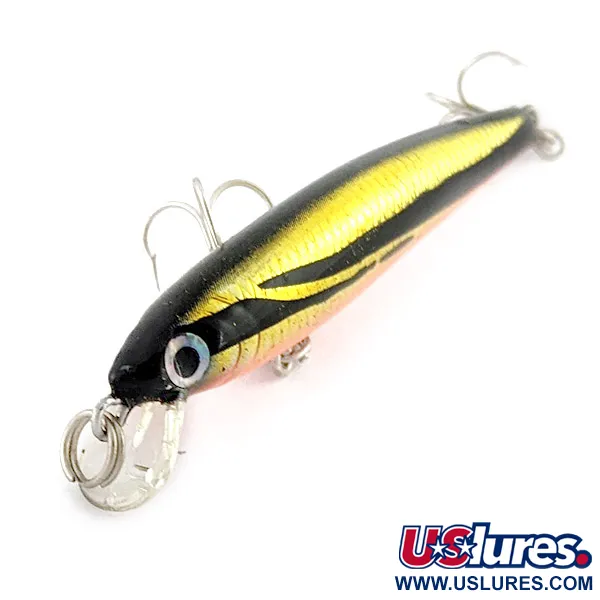 Yo-Zuri Pin's Minnow 50F, 2g, Kulta/Musta/Oranssi, Vaappu #23274