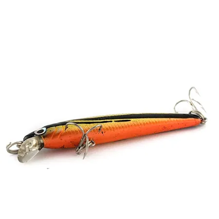 Yo-Zuri Pin's Minnow 50F, 2g, Kulta/Musta/Oranssi, Vaappu #23274