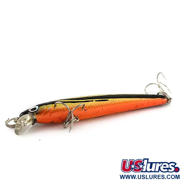 Yo-Zuri Pin's Minnow 50F, 2g, Kulta/Musta/Oranssi, Vaappu #23274