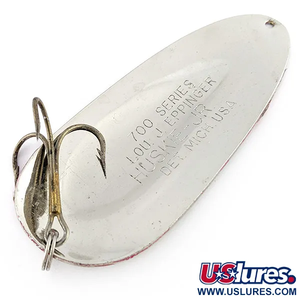 Dardevle Huskie Junior 700 series, 58g, nikkeli/punainen, lusikkauistin #23288