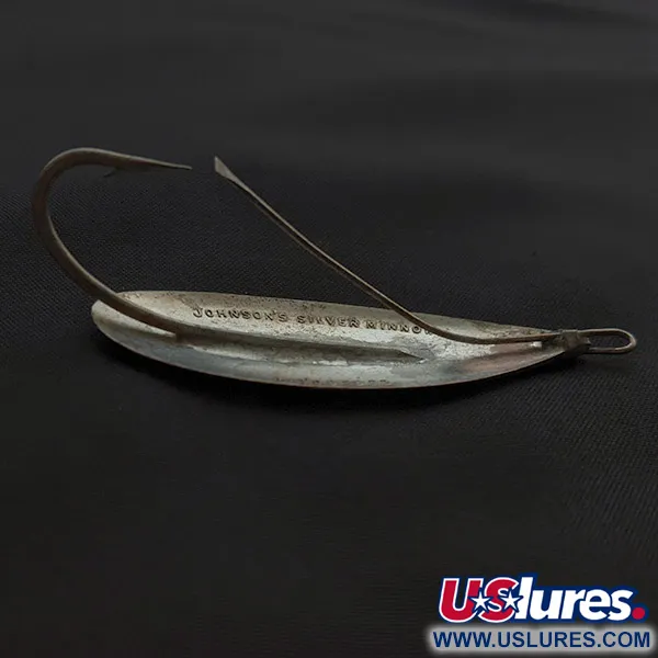 Johnson Silver Minnow Weedless, 9g, kupari/hopea, lusikkauistin #23351