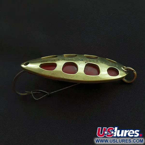 South Bend Sun Spot, kulta/punainen, 14g, lusikkauistin #23358