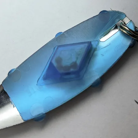 Johnson’s Rattlin’ Coho Sprite, 19g, hopea/sininen, lusikkauistin #23365